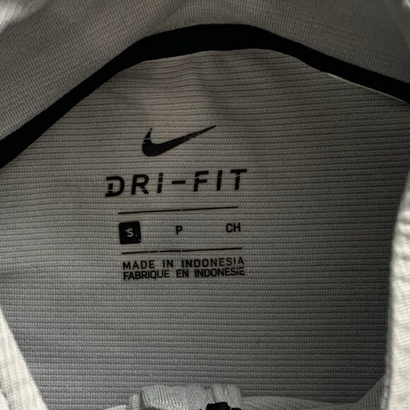 Nike Sweatshirt Mens Small Wake Forest 1/4 Zip Sweater Gray Stretch Pullover WF - Picture 7 of 11